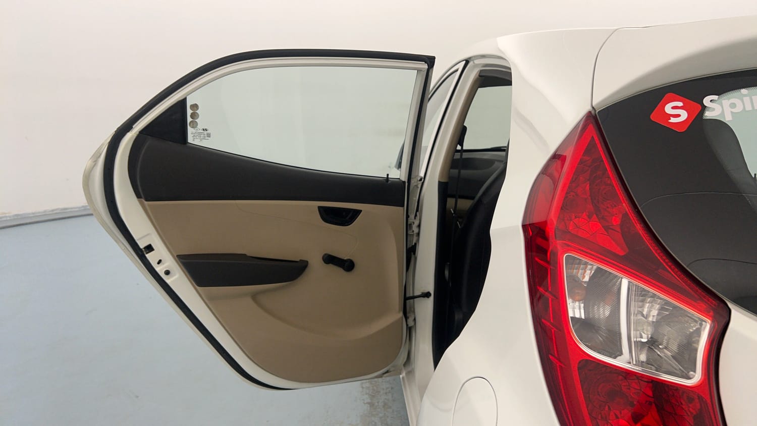 Used 2014 Hyundai Eon Era + Petrol Manual interior LEFT REAR DOOR OPEN VIEW