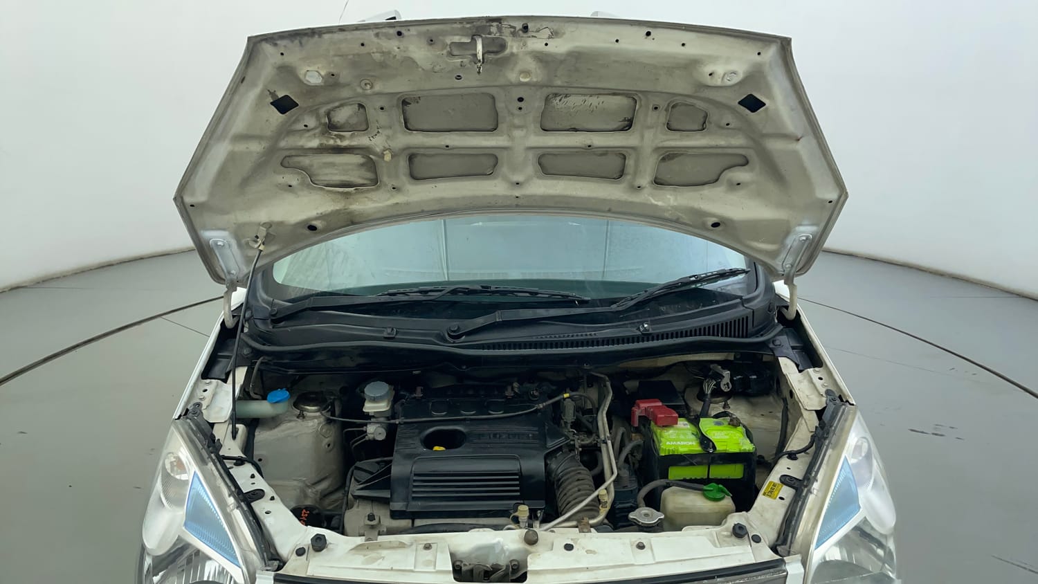 Used 2016 Maruti Suzuki Wagon R VXI Petrol Manual engine ENGINE & BONNET OPEN FRONT VIEW