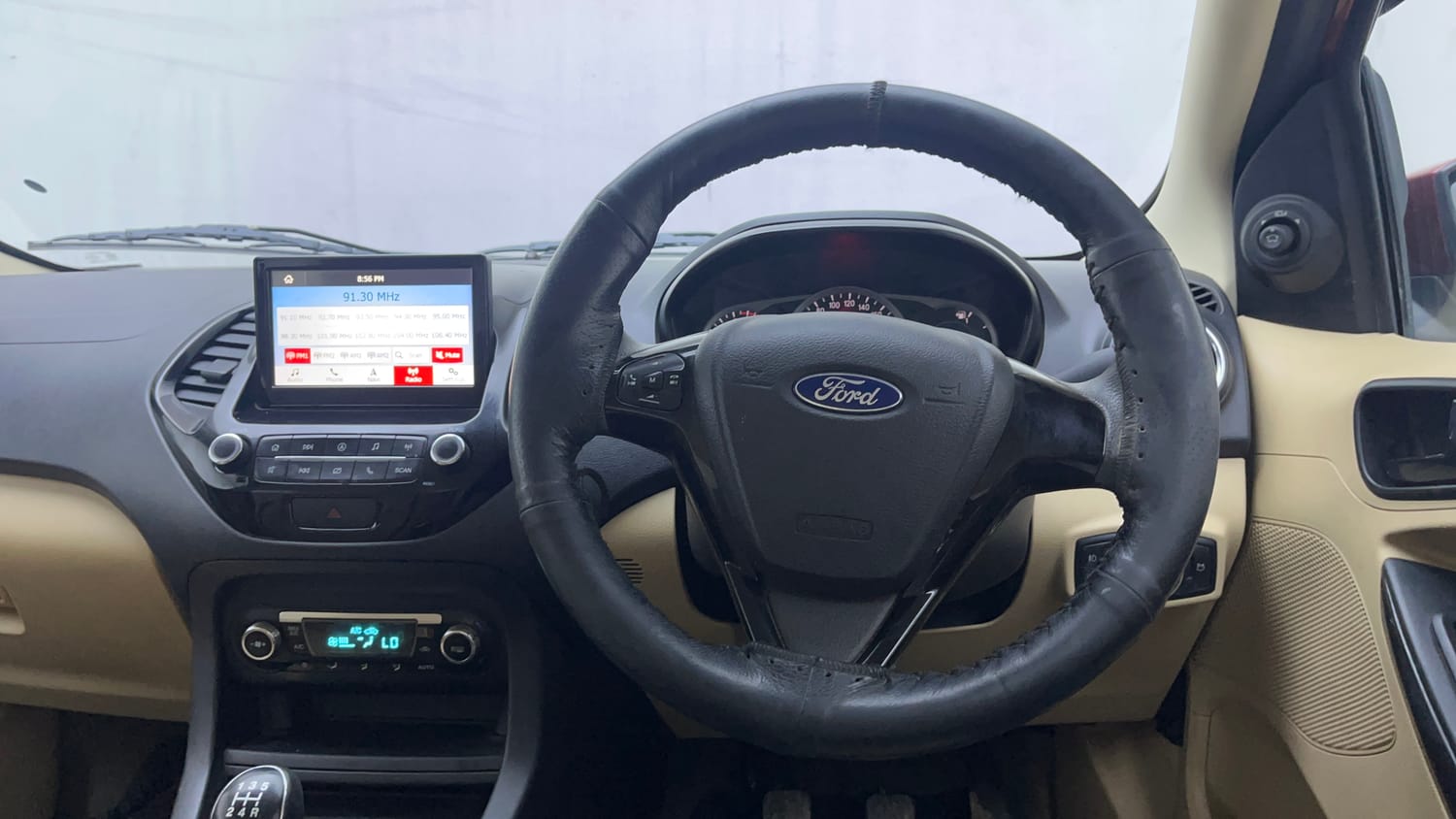 Used 2019 Ford Figo Aspire Titanium 1.2 Ti-VCT Petrol Manual interior STEERING VIEW