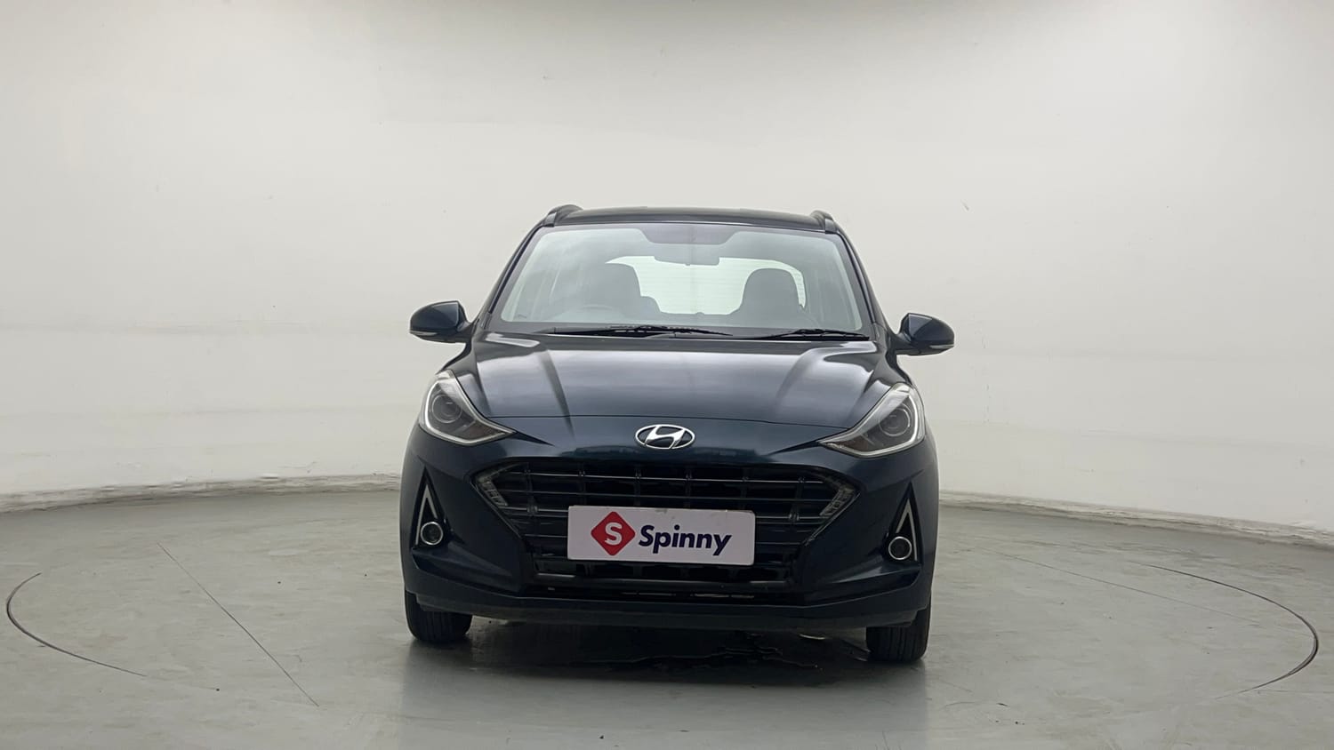 Used 2020 Hyundai Grand i10 Nios Sportz AMT 1.2 Kappa VTVT Petrol Automatic exterior FRONT VIEW