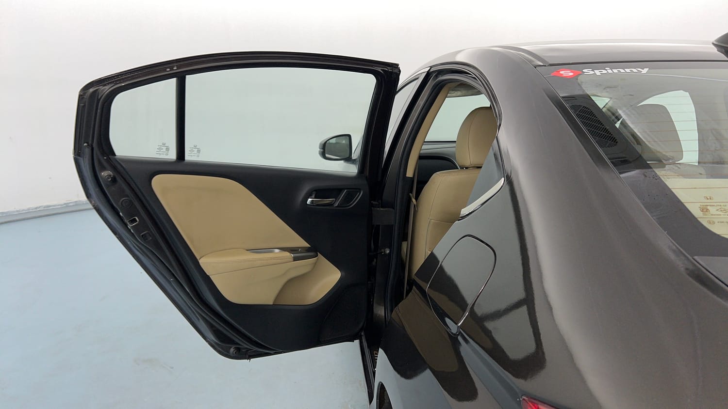 Used 2015 Honda City VX Petrol Manual interior LEFT REAR DOOR OPEN VIEW