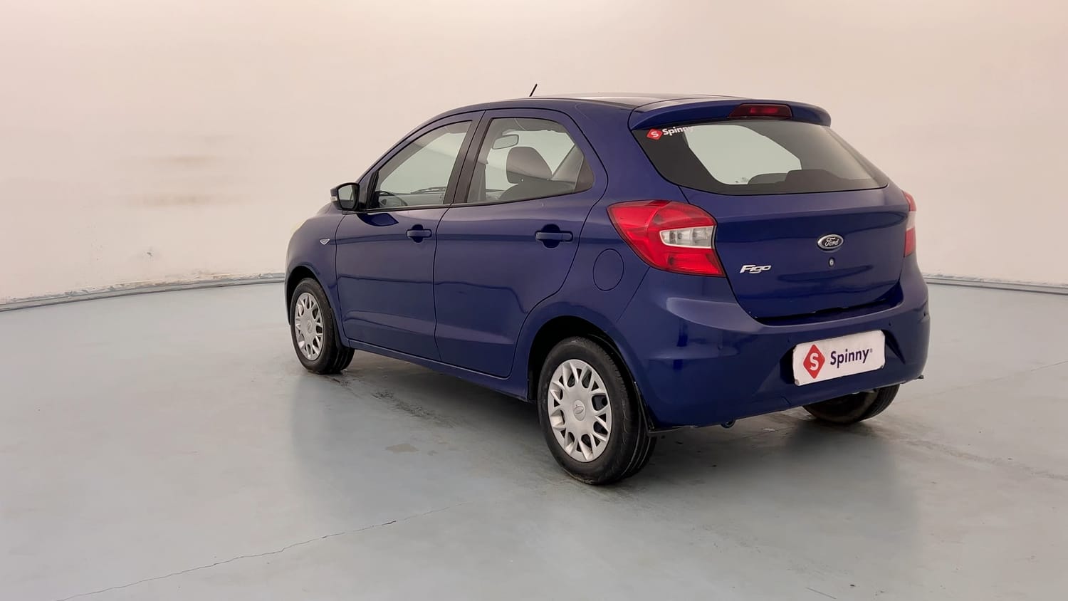 Used 2016 Ford Figo Trend 1.2 Ti-VCT Petrol Manual exterior LEFT REAR CORNER VIEW