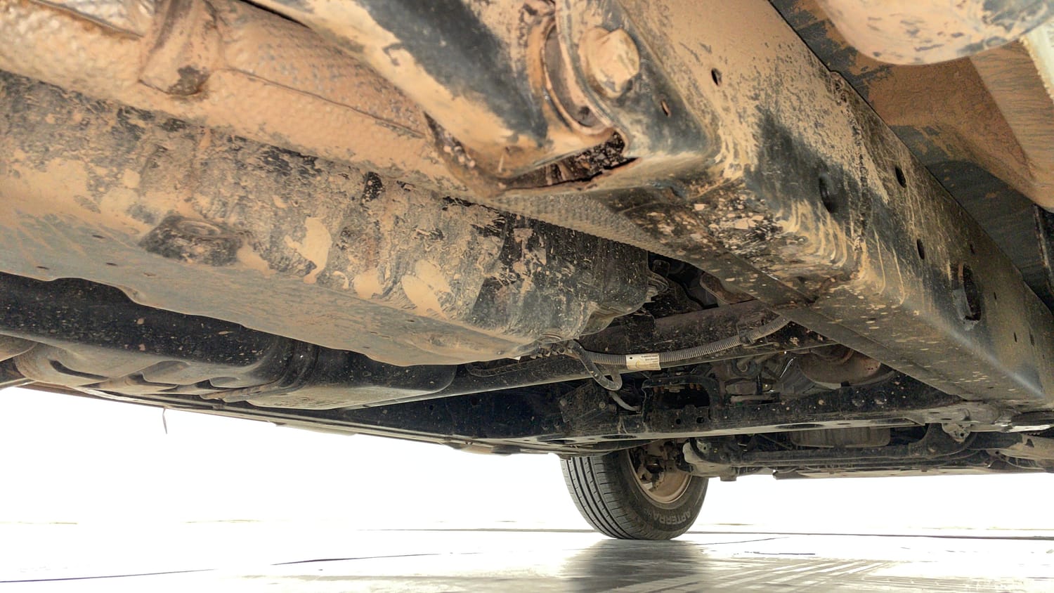 Used 2024 Mahindra Bolero Neo Plus P10 Diesel Manual extra REAR RIGHT UNDERBODY VIEW