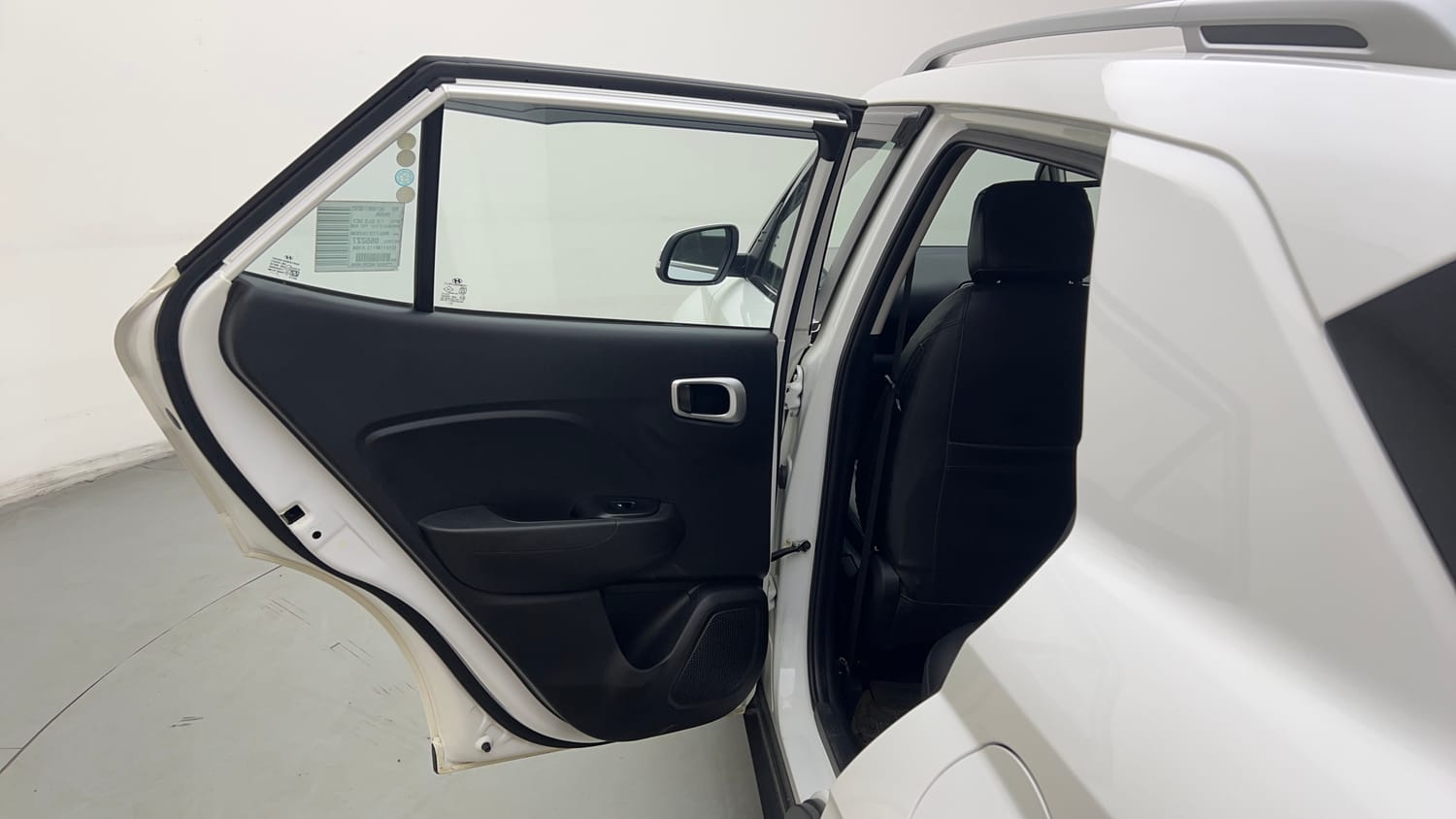 Used 2020 Hyundai Venue SX Plus 1.0 Turbo DCT Petrol Automatic interior LEFT REAR DOOR OPEN VIEW