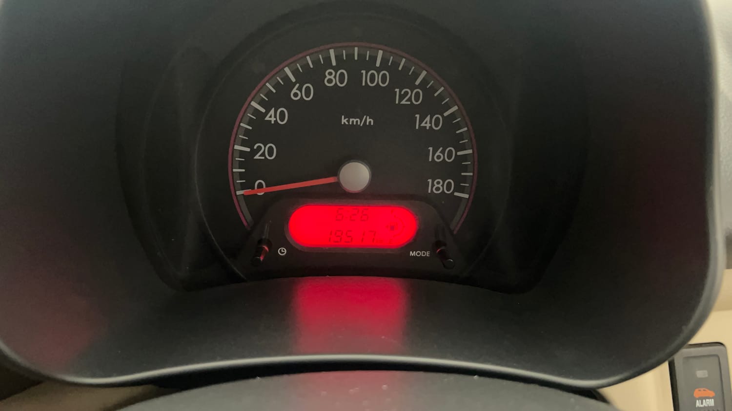 Used 2012 Maruti Suzuki A-Star Lxi Petrol Manual interior CLUSTERMETER VIEW