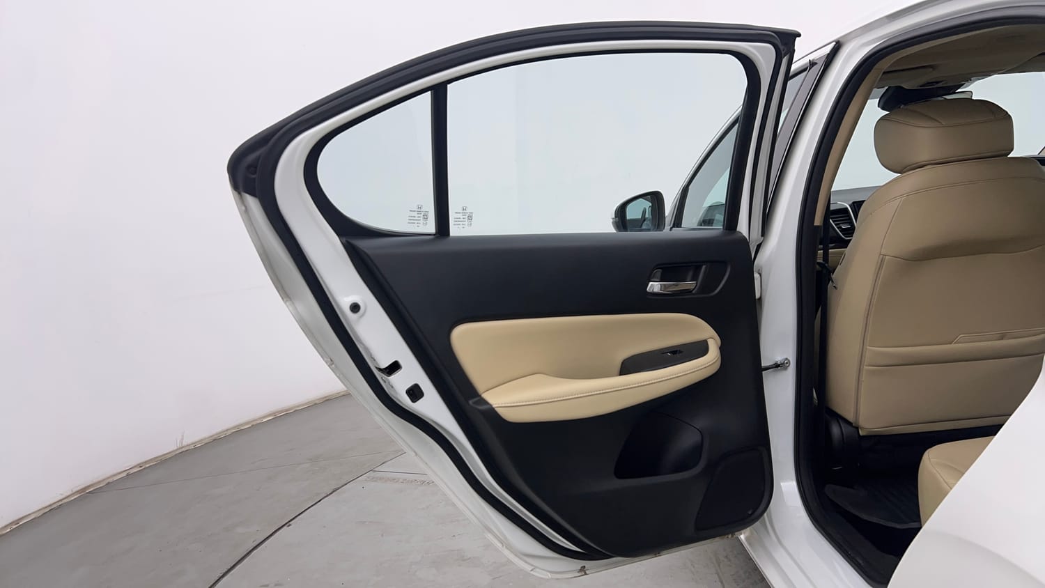 Used 2024 Honda City ZX Petrol CVT Petrol Automatic interior LEFT REAR DOOR OPEN VIEW