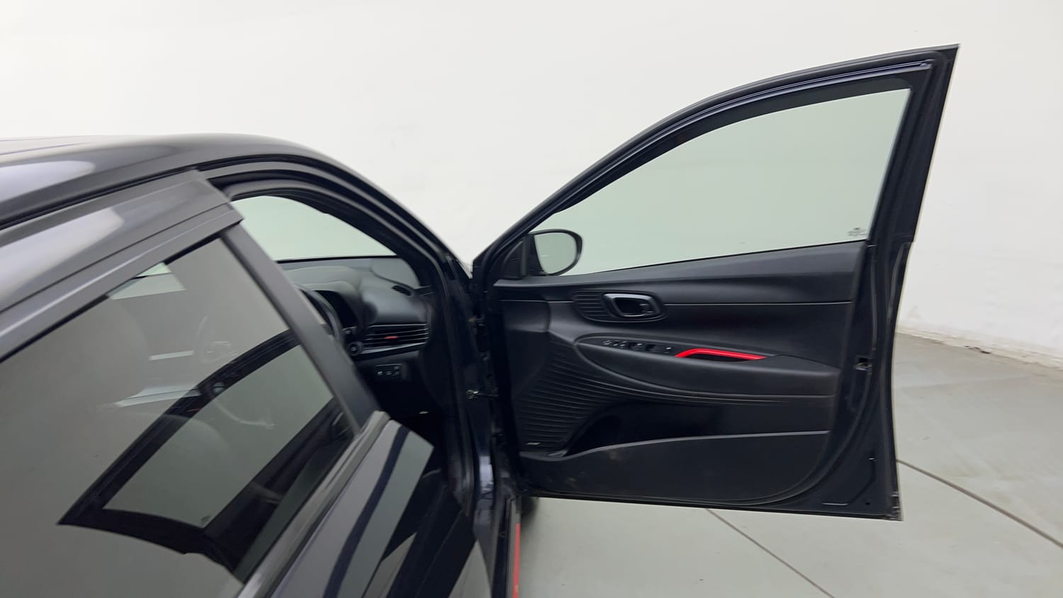 Used 2023 Hyundai i20 N Line N8 1.0 Turbo DCT Petrol Automatic interior RIGHT FRONT DOOR OPEN VIEW