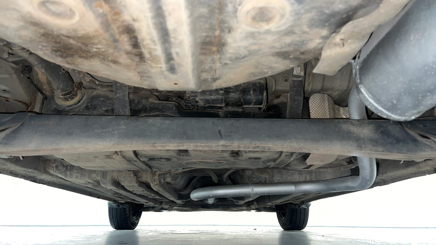 Used 2016 Hyundai Elite i20 Magna 1.2 Petrol Manual extra REAR UNDERBODY VIEW (TAKEN FROM REAR)