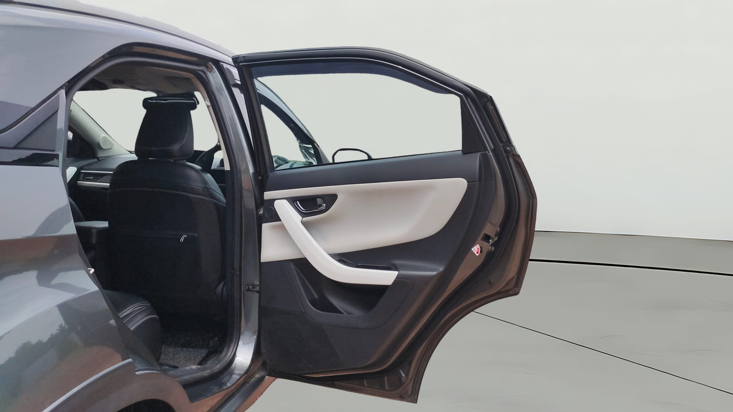 Used 2023 Tata Nexon Creative Plus S 1.2 Revotron Petrol 7DCA Petrol Automatic interior RIGHT REAR DOOR OPEN VIEW