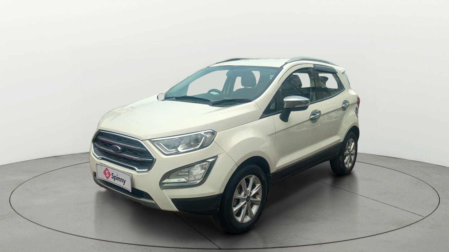 Used 2018 Ford EcoSport Titanium 1.5L TDCi Diesel Manual exterior LEFT FRONT CORNER VIEW