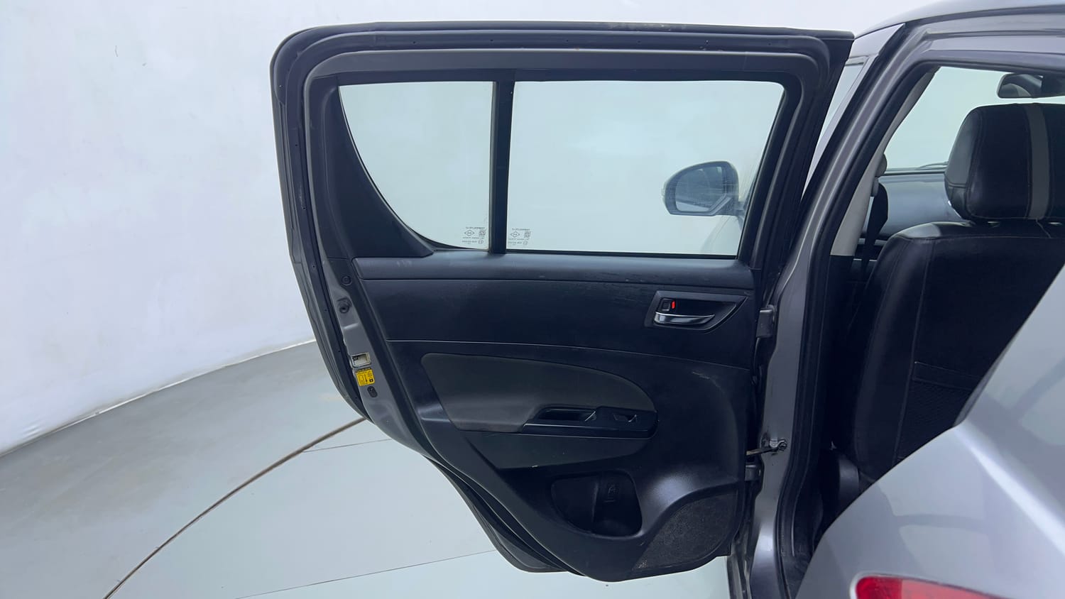Used 2012 Maruti Suzuki Swift VXi Petrol Manual interior LEFT REAR DOOR OPEN VIEW