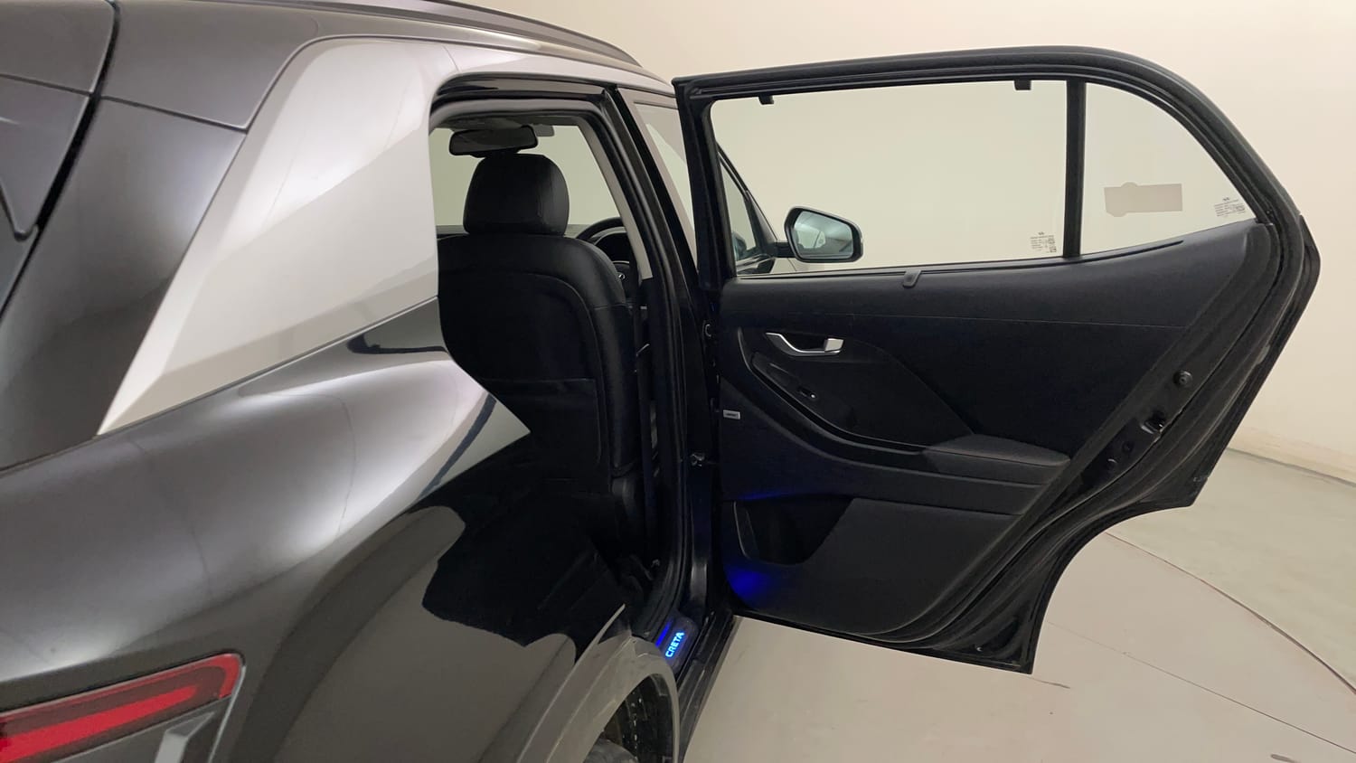 Used 2022 Hyundai Creta SX (O) 1.4 Turbo 7 DCT Petrol Automatic interior RIGHT REAR DOOR OPEN VIEW
