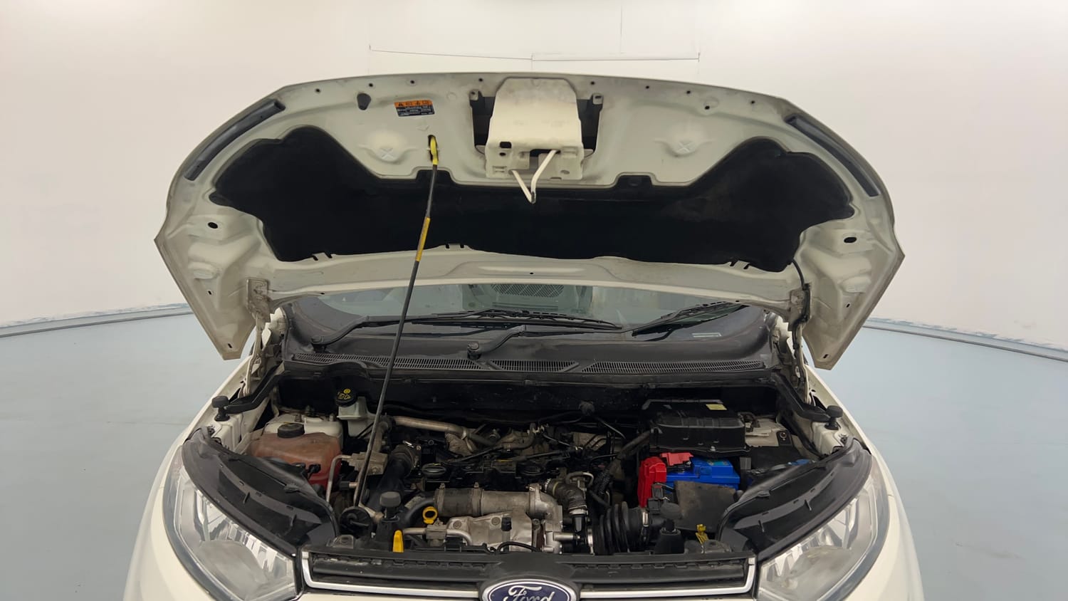 Used 2017 Ford EcoSport Trend+ 1.5L TDCi Diesel Manual engine ENGINE & BONNET OPEN FRONT VIEW