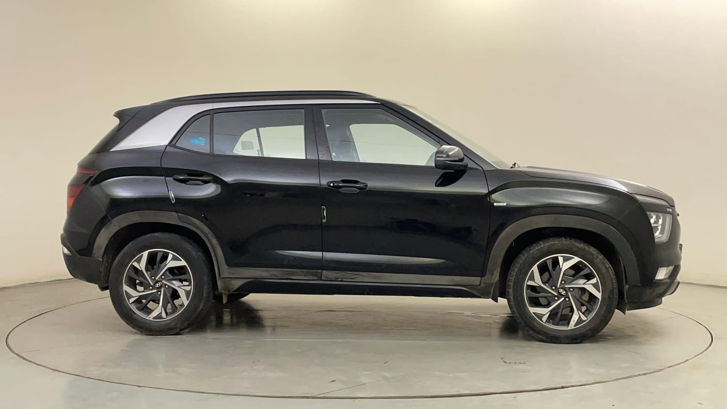 Used 2022 Hyundai Creta SX (O) 1.4 Turbo 7 DCT Petrol Automatic exterior RIGHT SIDE VIEW