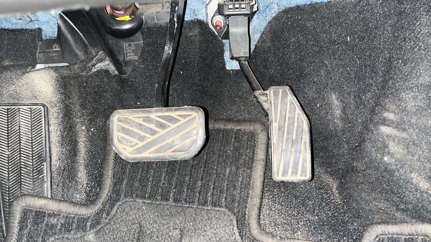 Used 2024 Maruti Suzuki Baleno Zeta AGS Petrol Automatic interior PEDALS VIEW