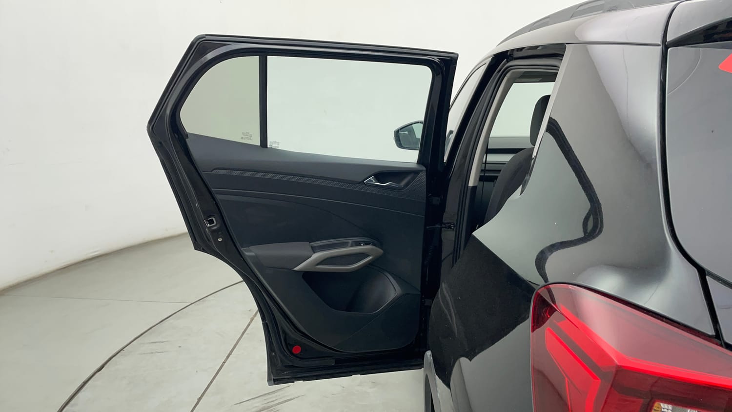 Used 2025 Skoda Kylaq Signature+ 1.0 TSI Petrol Manual interior LEFT REAR DOOR OPEN VIEW
