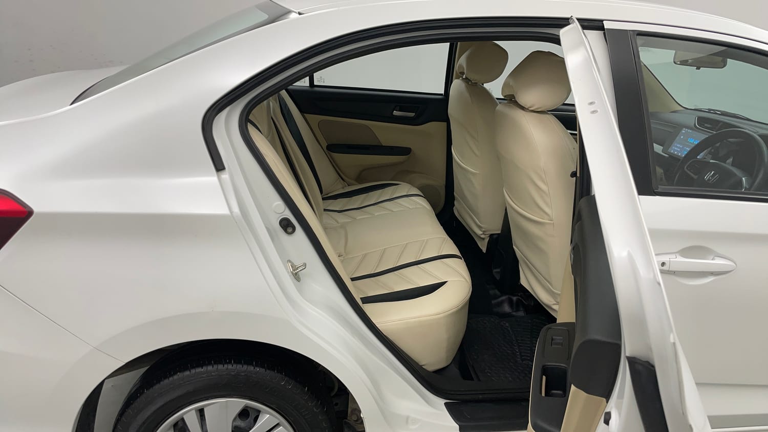 Used 2024 Honda Amaze S 1.2 Petrol MT Petrol Manual interior RIGHT SIDE REAR DOOR CABIN VIEW