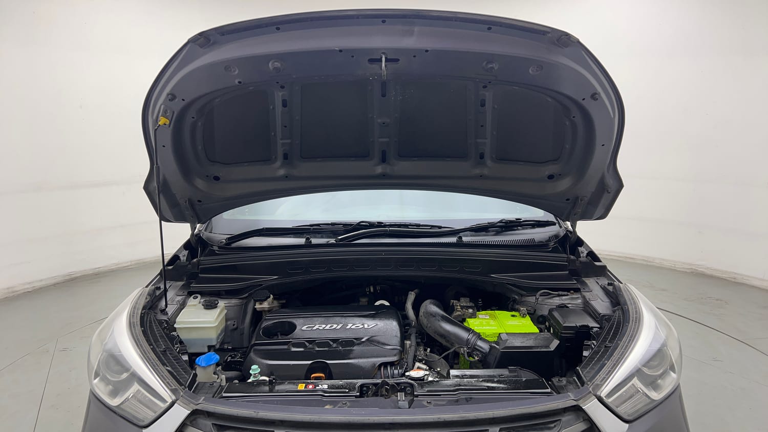Used 2018 Hyundai Creta SX 1.6 AT CRDi Diesel Automatic engine ENGINE & BONNET OPEN FRONT VIEW