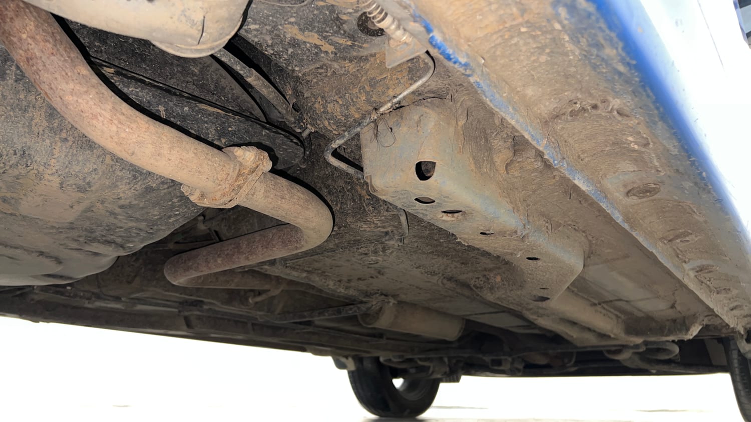 Used 2021 Tata Tiago XZ Plus Petrol Manual extra REAR RIGHT UNDERBODY VIEW