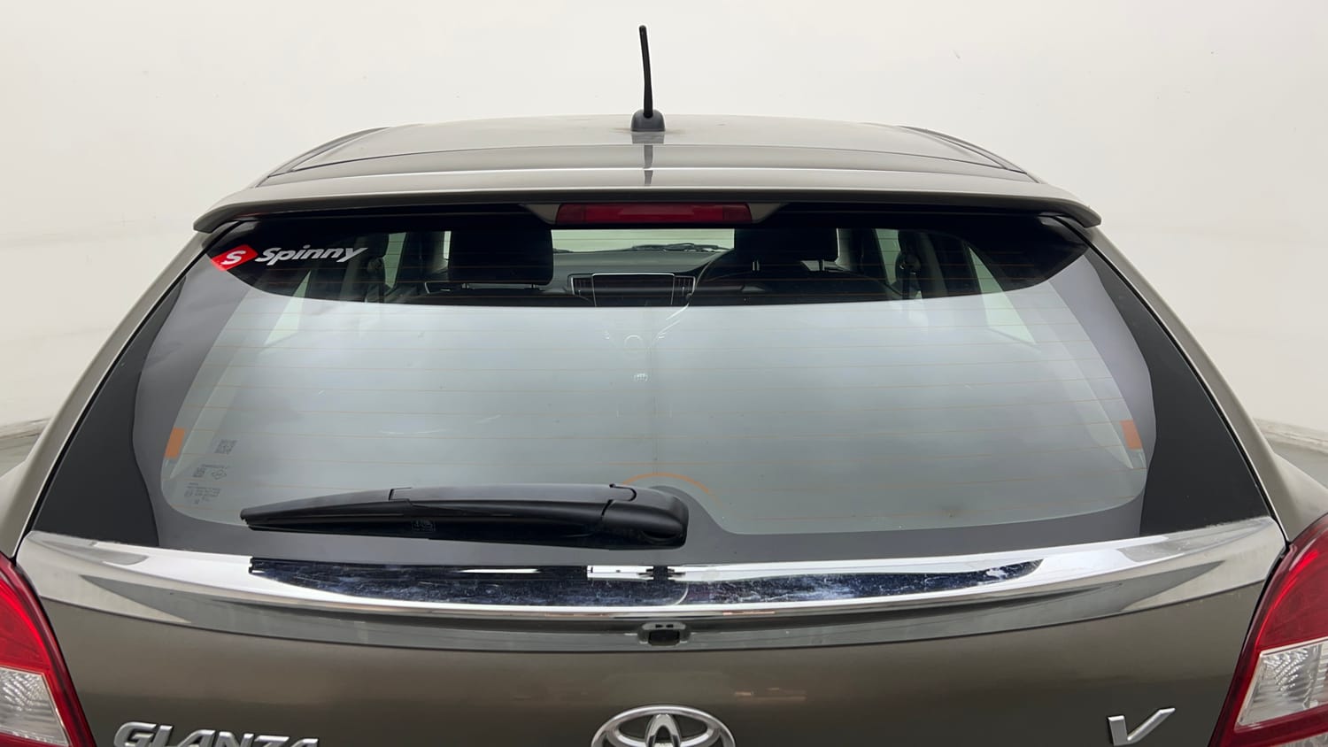 Used 2020 Toyota Glanza V Petrol Manual exterior BACK WINDSHIELD VIEW