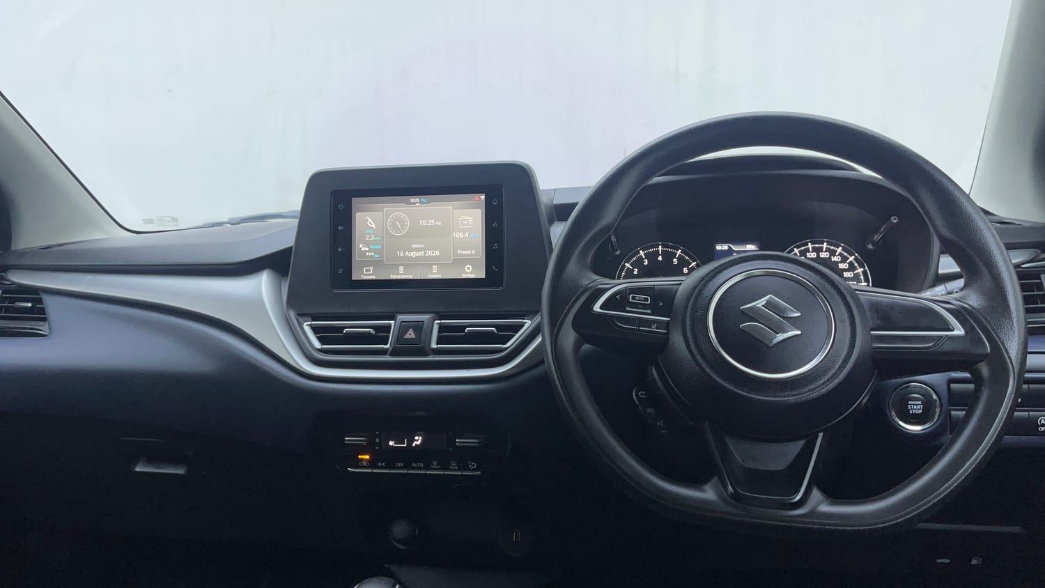 Used 2024 Maruti Suzuki Baleno Zeta AGS Petrol Automatic interior DASHBOARD VIEW