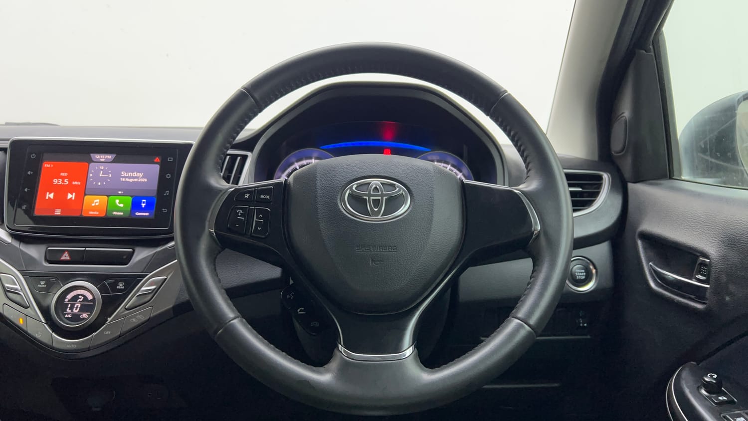 Used 2020 Toyota Glanza V Petrol Manual interior STEERING VIEW