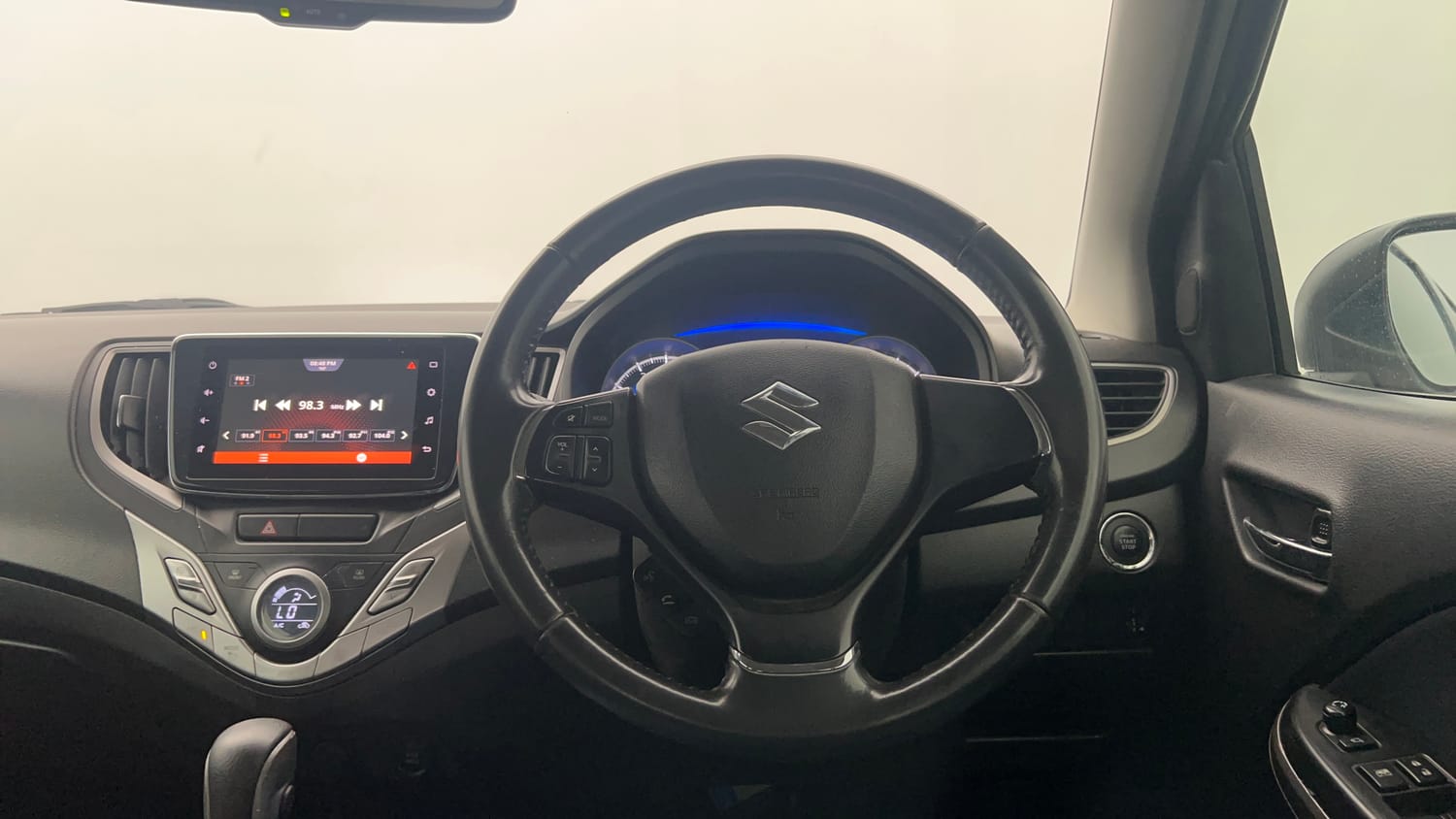 Used 2021 Maruti Suzuki Baleno Alpha Automatic Petrol Automatic interior STEERING VIEW