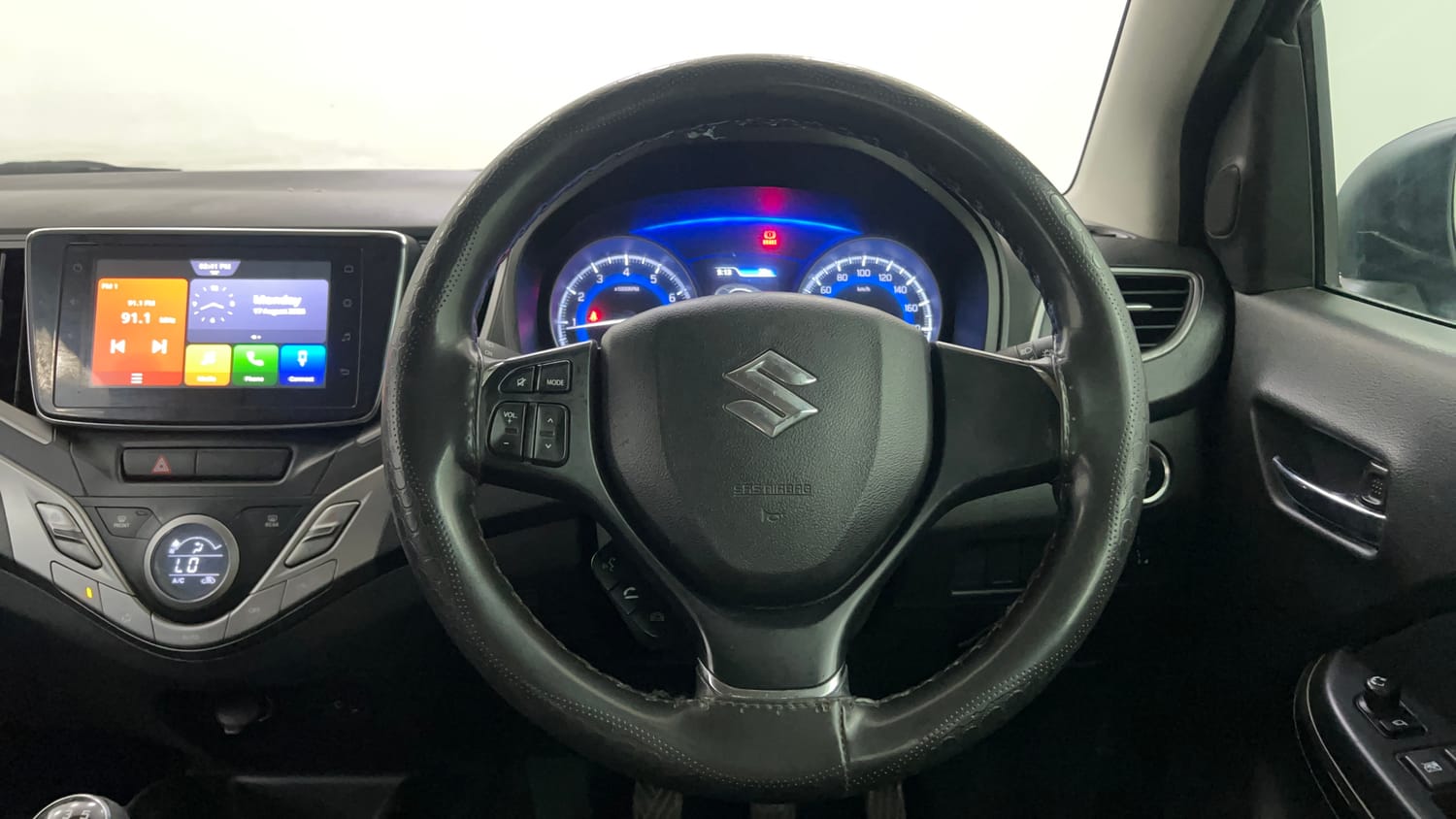 Used 2020 Maruti Suzuki Baleno Zeta Petrol Manual interior STEERING VIEW