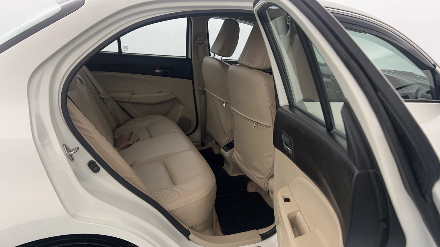 Used 2021 Maruti Suzuki Dzire VXi Petrol Manual interior RIGHT SIDE REAR DOOR CABIN VIEW