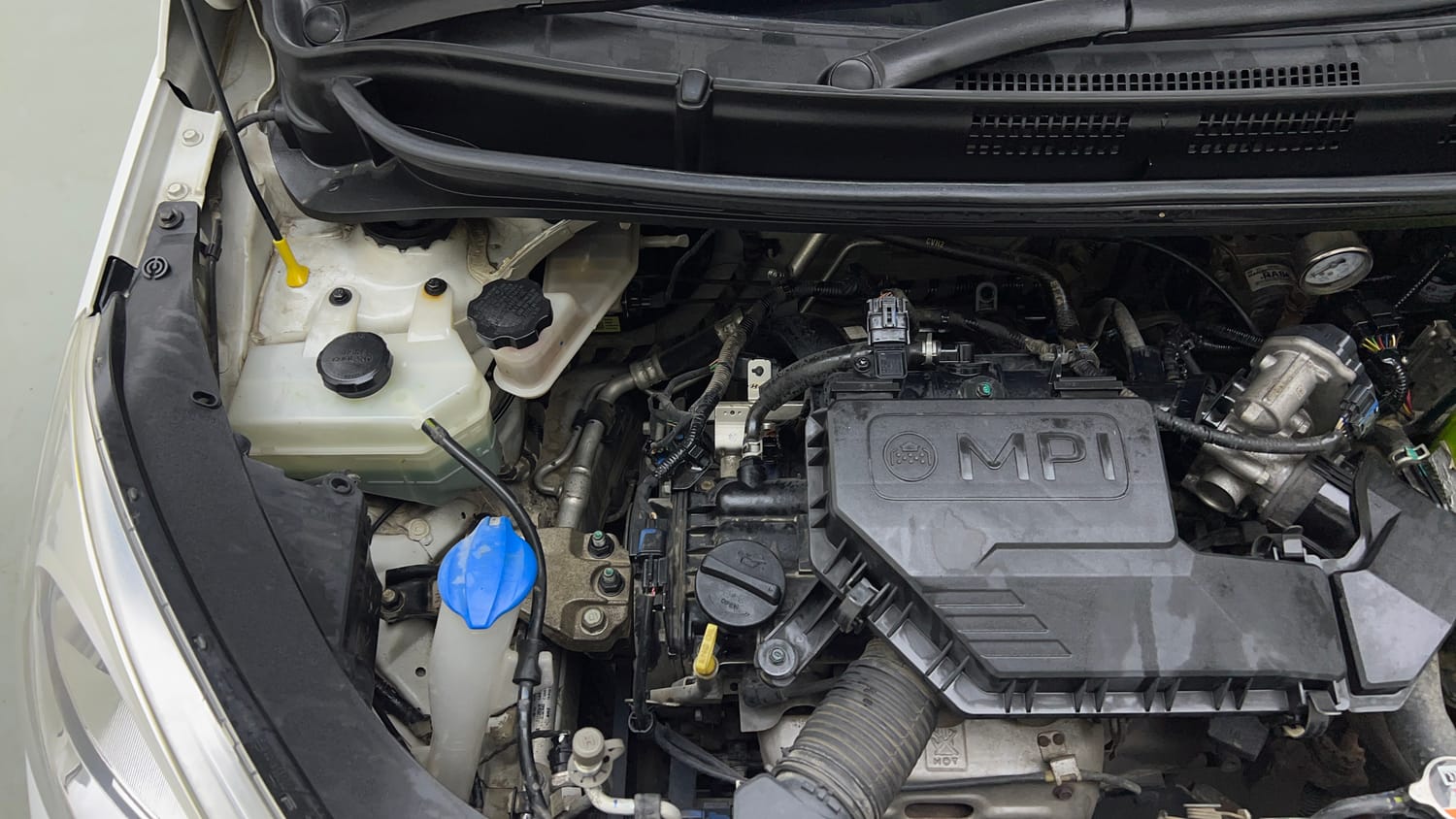 Used 2019 Hyundai Santro Magna CNG Cng Manual engine ENGINE RIGHT SIDE VIEW