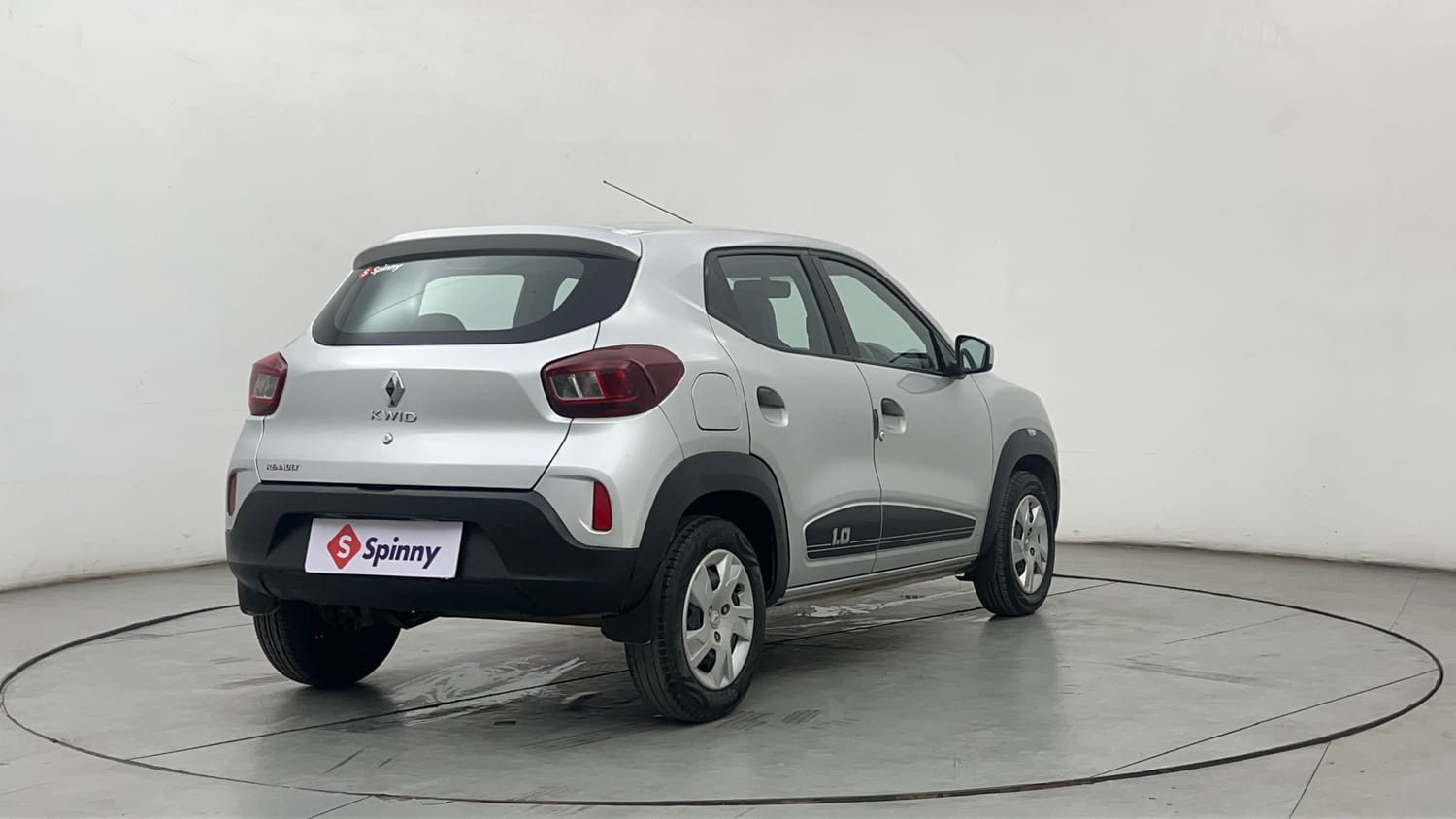 Used 2022 Renault Kwid RXT 1.0 AMT (O) Petrol Automatic exterior RIGHT REAR CORNER VIEW