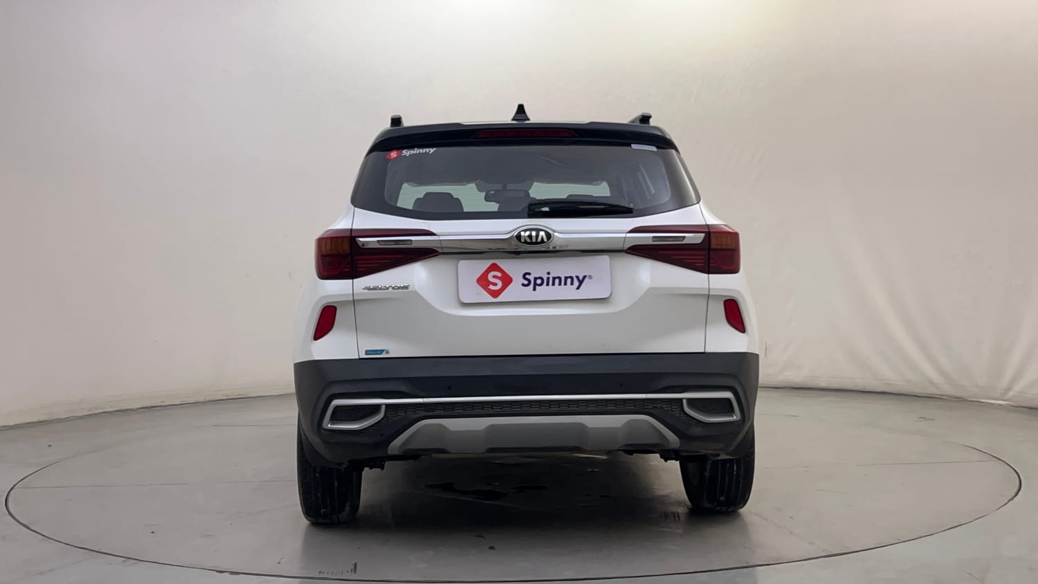 Used 2020 Kia Seltos HTX IVT 1.5 Dual Tone Petrol Automatic exterior BACK VIEW