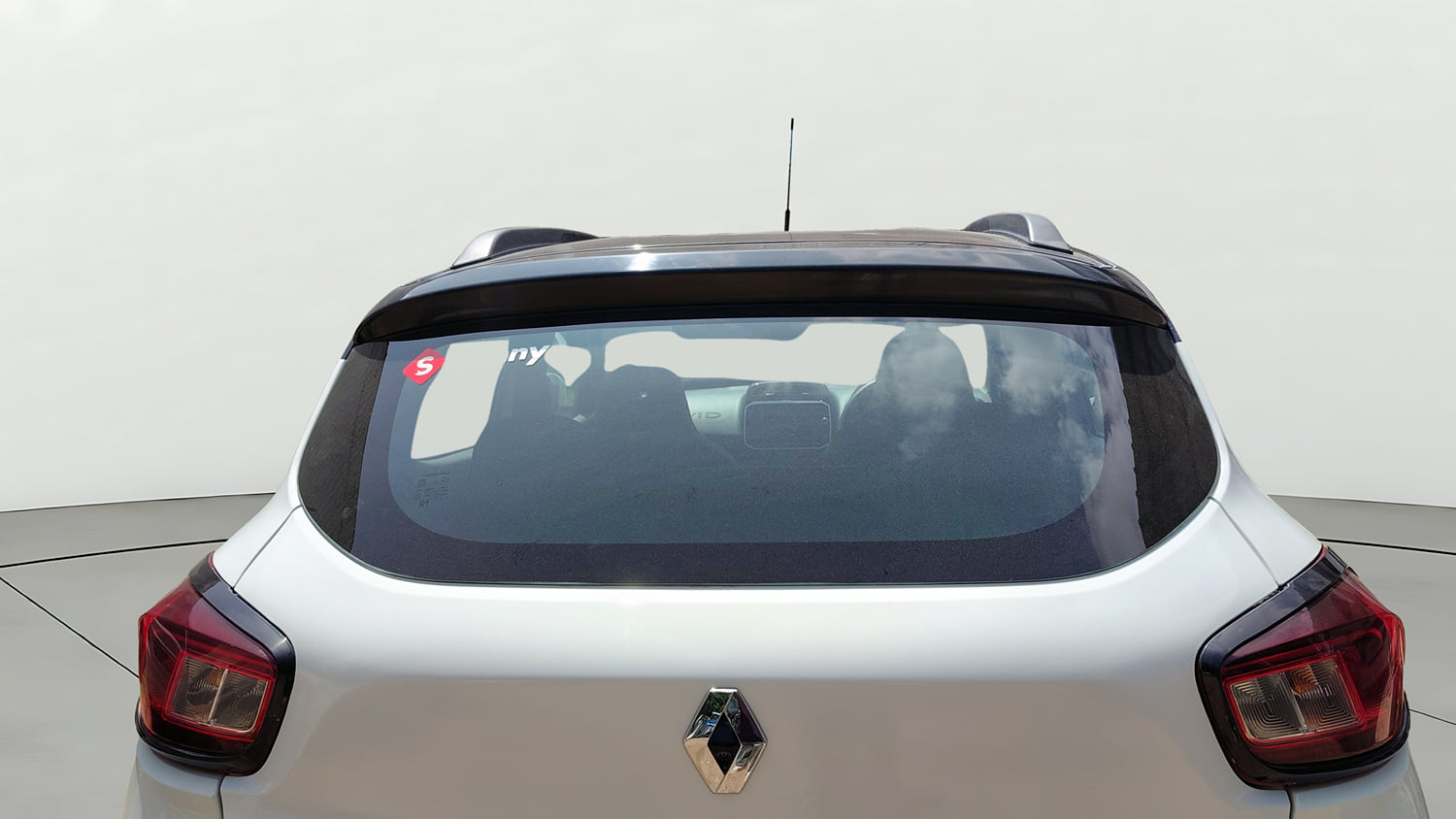 Used 2024 Renault Kwid CLIMBER 1.0 AMT Dual Tone Petrol Automatic exterior BACK WINDSHIELD VIEW