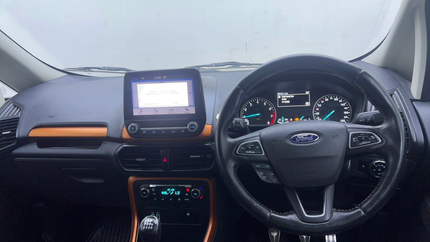 Used 2018 Ford EcoSport S Petrol Petrol Manual interior DASHBOARD VIEW