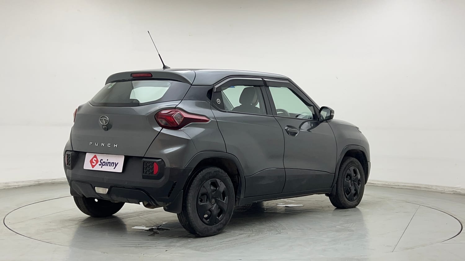Used 2023 Tata Punch Adventure RHYTHM PACK MT Petrol + CNG (Outside Fitted) Cng Manual exterior RIGHT REAR CORNER VIEW