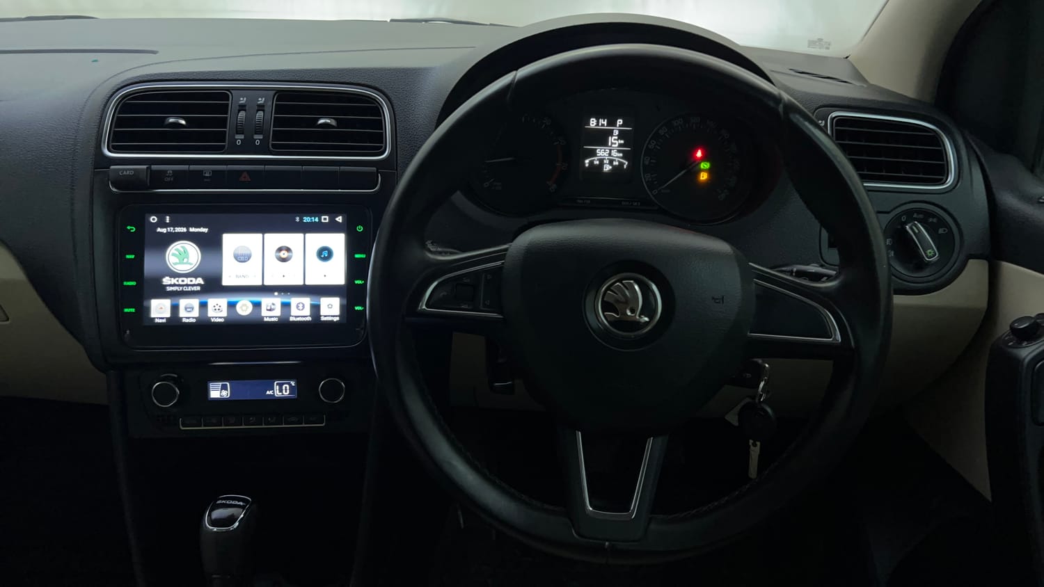 Used 2021 Skoda Rapid Style AT Petrol Automatic interior STEERING VIEW