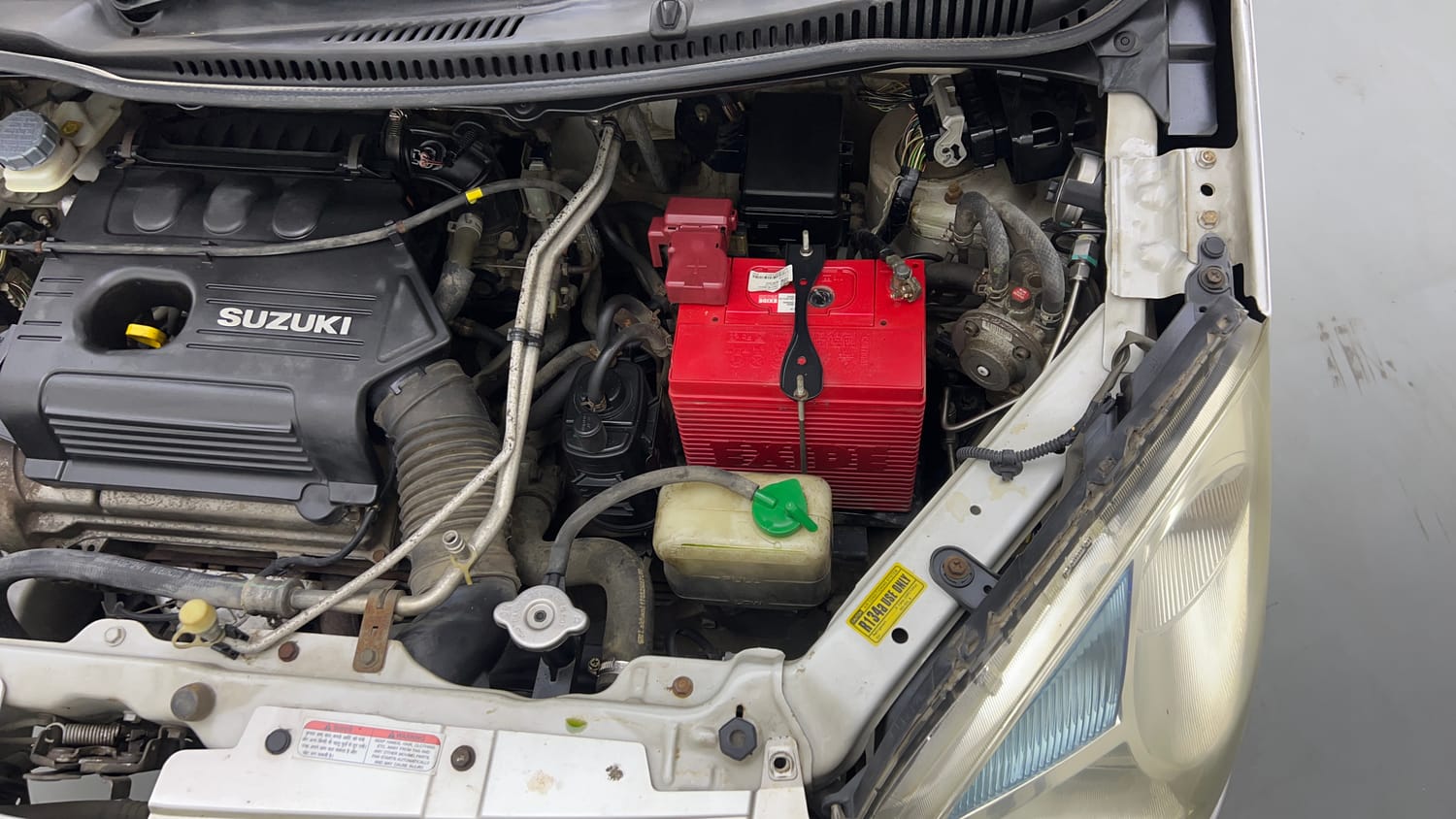 Used 2013 Maruti Suzuki Wagon R LXI CNG Cng Manual engine ENGINE LEFT SIDE VIEW