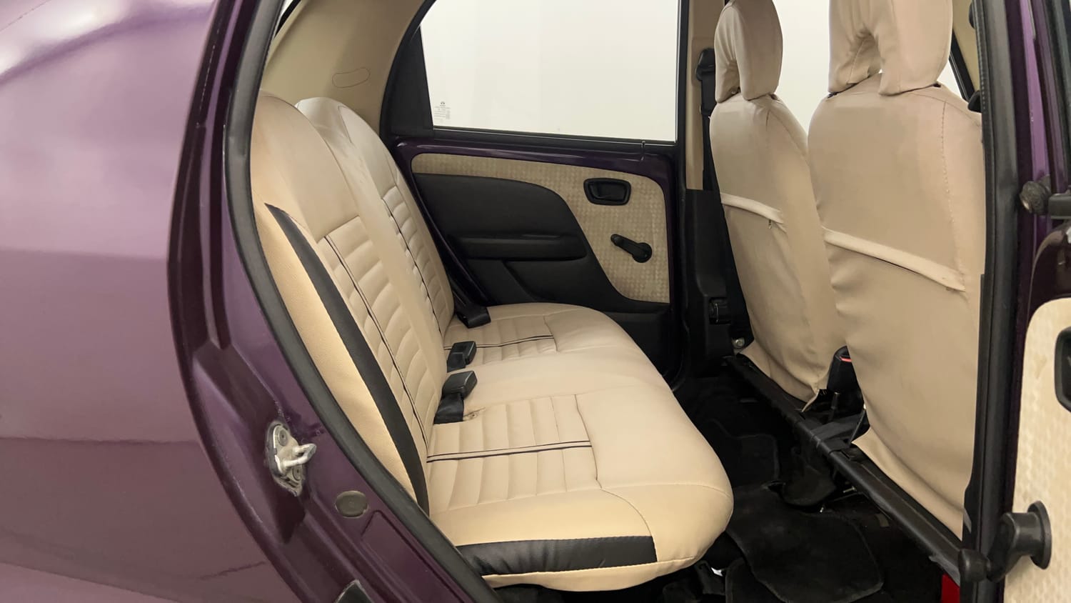 Used 2015 Tata Nano Twist XT Petrol Manual interior RIGHT SIDE REAR DOOR CABIN VIEW