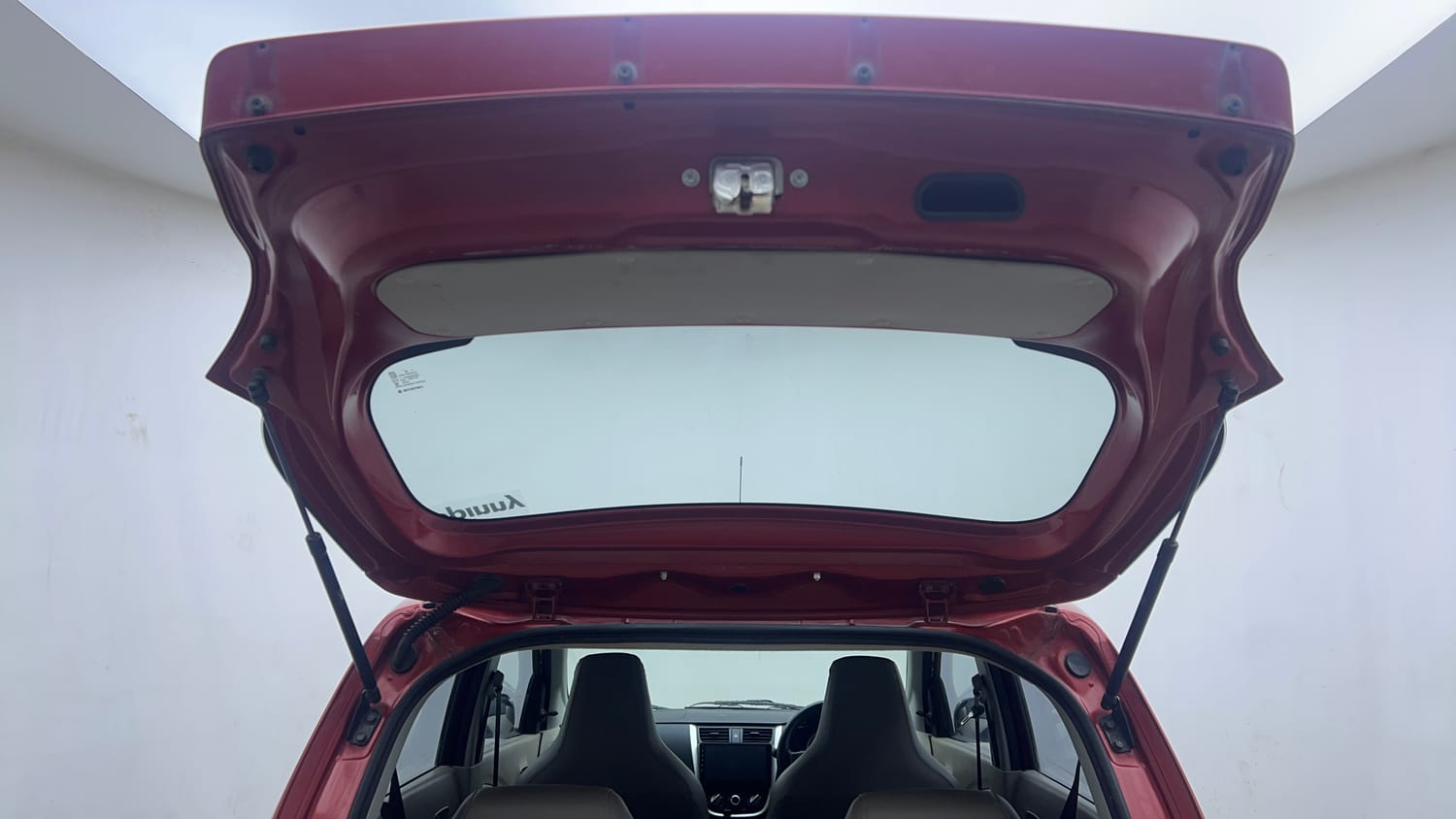 Used 2018 Maruti Suzuki Celerio VXi (O) AMT Petrol Automatic interior DICKY DOOR OPEN VIEW