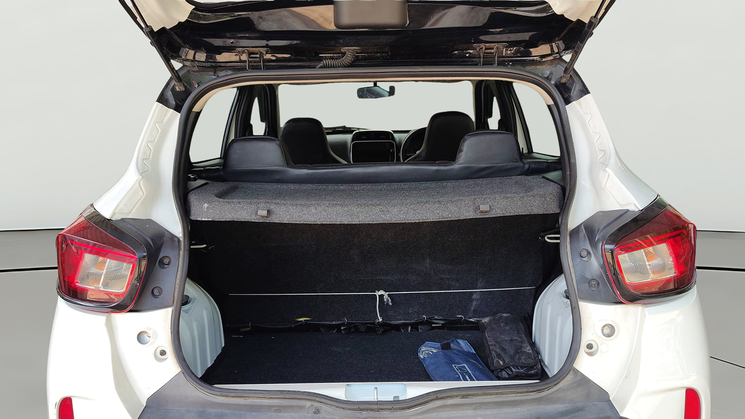 Used 2024 Renault Kwid CLIMBER 1.0 AMT Dual Tone Petrol Automatic interior DICKY INSIDE VIEW