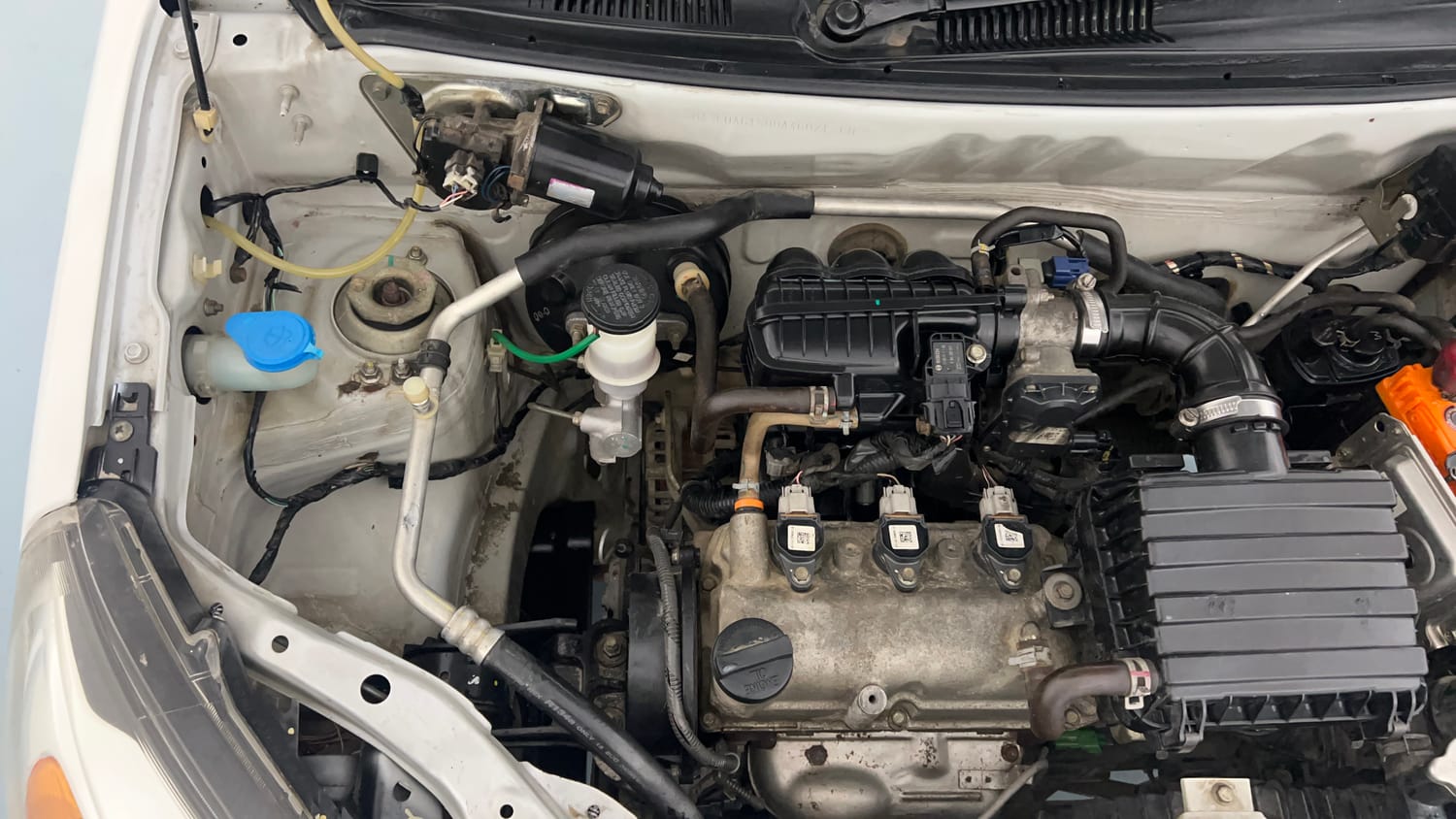 Used 2017 Maruti Suzuki Alto 800 VXI CNG (Outside Fitted) Petrol Manual engine ENGINE RIGHT SIDE VIEW
