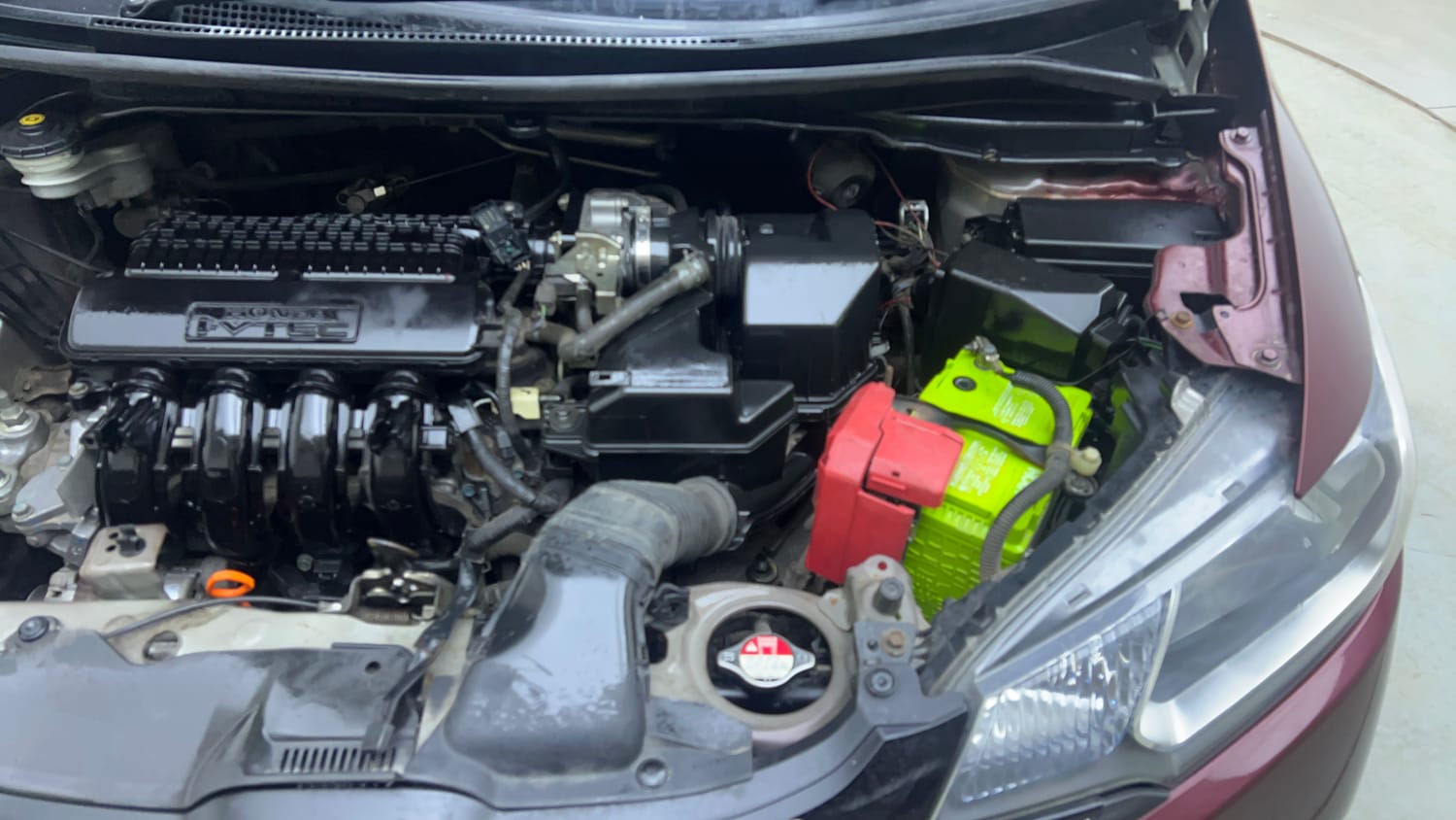 Used 2018 Honda Jazz V Petrol Petrol Manual engine ENGINE LEFT SIDE VIEW