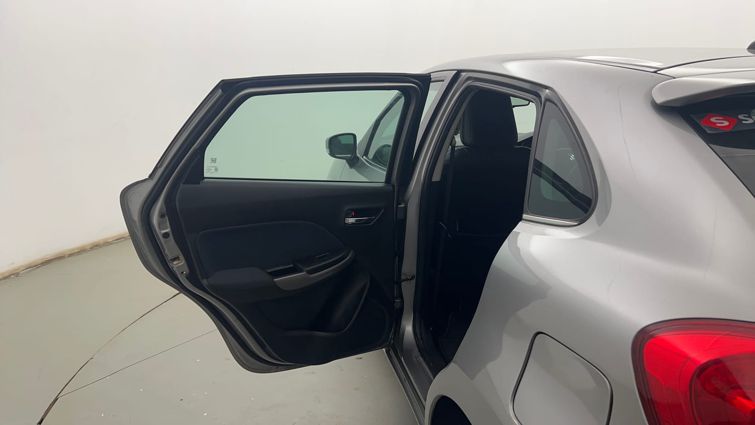 Used 2021 Maruti Suzuki Baleno Alpha Automatic Petrol Automatic interior LEFT REAR DOOR OPEN VIEW