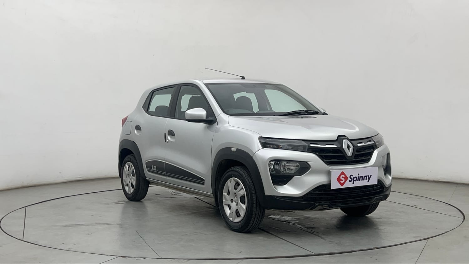 Used 2022 Renault Kwid RXT 1.0 AMT (O) Petrol Automatic exterior RIGHT FRONT CORNER VIEW