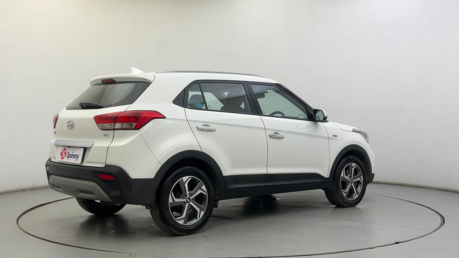 Used 2018 Hyundai Creta SX 1.6 AT Petrol Petrol Automatic exterior RIGHT REAR CORNER VIEW