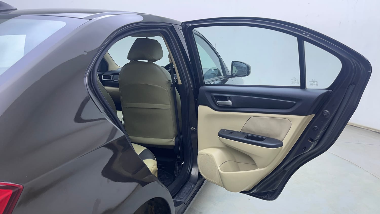 Used 2018 Honda Amaze 1.2 S MT Petrol Petrol Manual interior RIGHT REAR DOOR OPEN VIEW