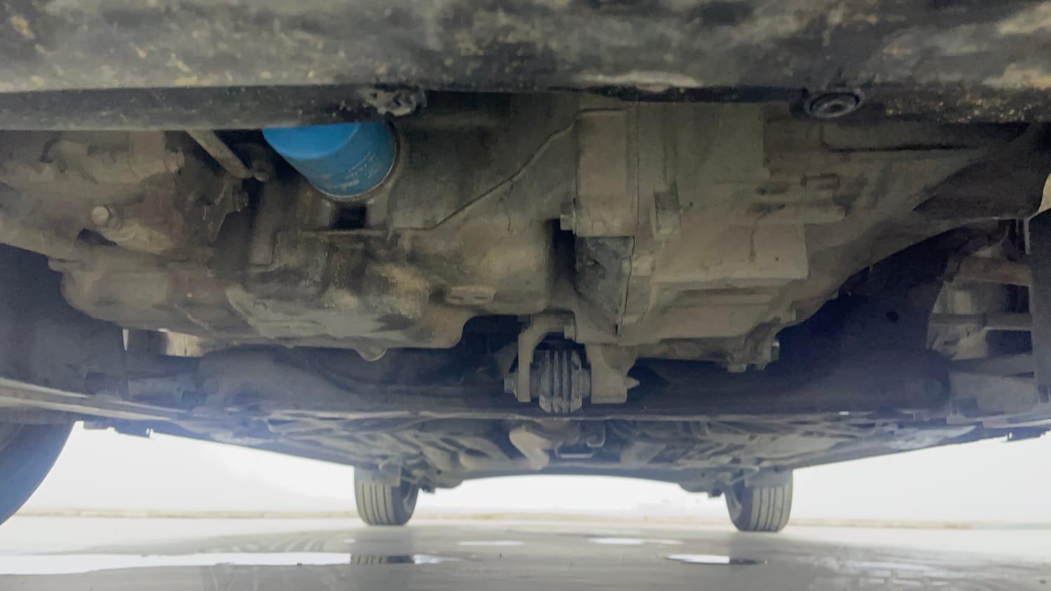 Used 2018 Honda Amaze 1.2 S MT Petrol Petrol Manual extra FRONT LEFT UNDERBODY VIEW