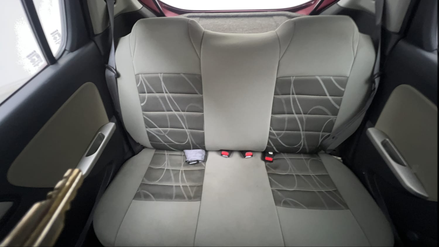 Used 2017 Maruti Suzuki Alto K10 VXi AMT Petrol Automatic interior REAR SEAT CONDITION VIEW