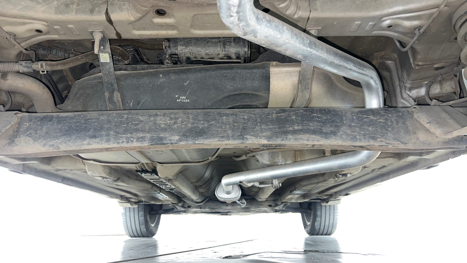 Used 2017 Hyundai Creta 1.6 SX Plus AT Petrol Petrol Automatic extra REAR UNDERBODY VIEW (TAKEN FROM REAR)