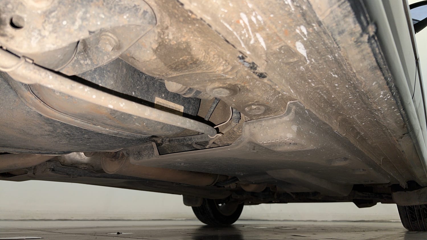 Used 2021 Skoda Rapid Style AT Petrol Automatic extra REAR RIGHT UNDERBODY VIEW
